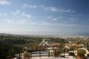 Magnificent panorama from the hills of Tsada in Leptos Olympus Village over Paphos town, Cyprus