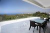 Amazing sea views from a luxury villa in Neo Chorio