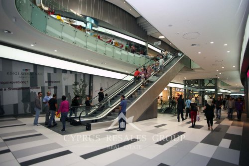 Contemporary shopping centre in Paphos, Kings Avenue Mall, it’s a  superb variety of goods and recreation facilities.