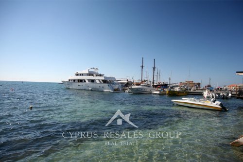 Leisure boats in Paphos harbor, Cyprus