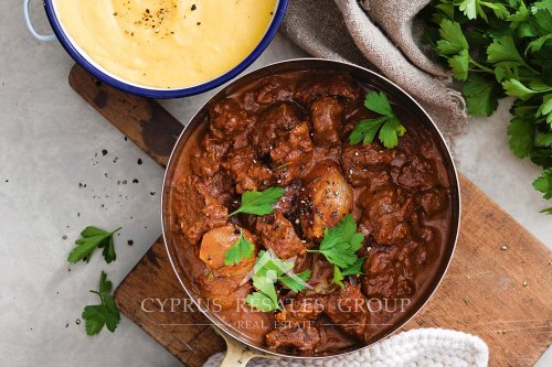 This dish is perfect for meat lovers! Stifado is a traditional Greek and Cypriot beef stew.