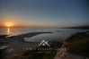 Sunset in St George over Akamas peninsular and Lara Bay, Peyia, Cyprus