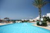 Central pool area in Leptos Apollo Beach Villas, Chloraka, Cyprus 