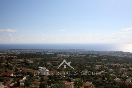 Melissovounos views towards Paphos, in Tala, Cyprus